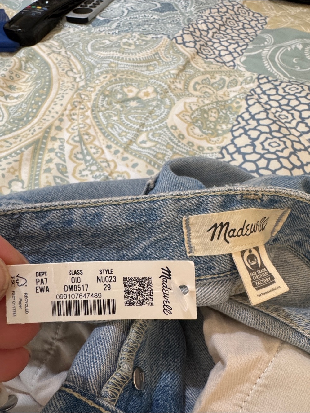 Madewell Light Blue Wide-Leg High-Rise Jeans, 
The Darted Barrel-Leg Jean, NEW - Picture 16 of 16